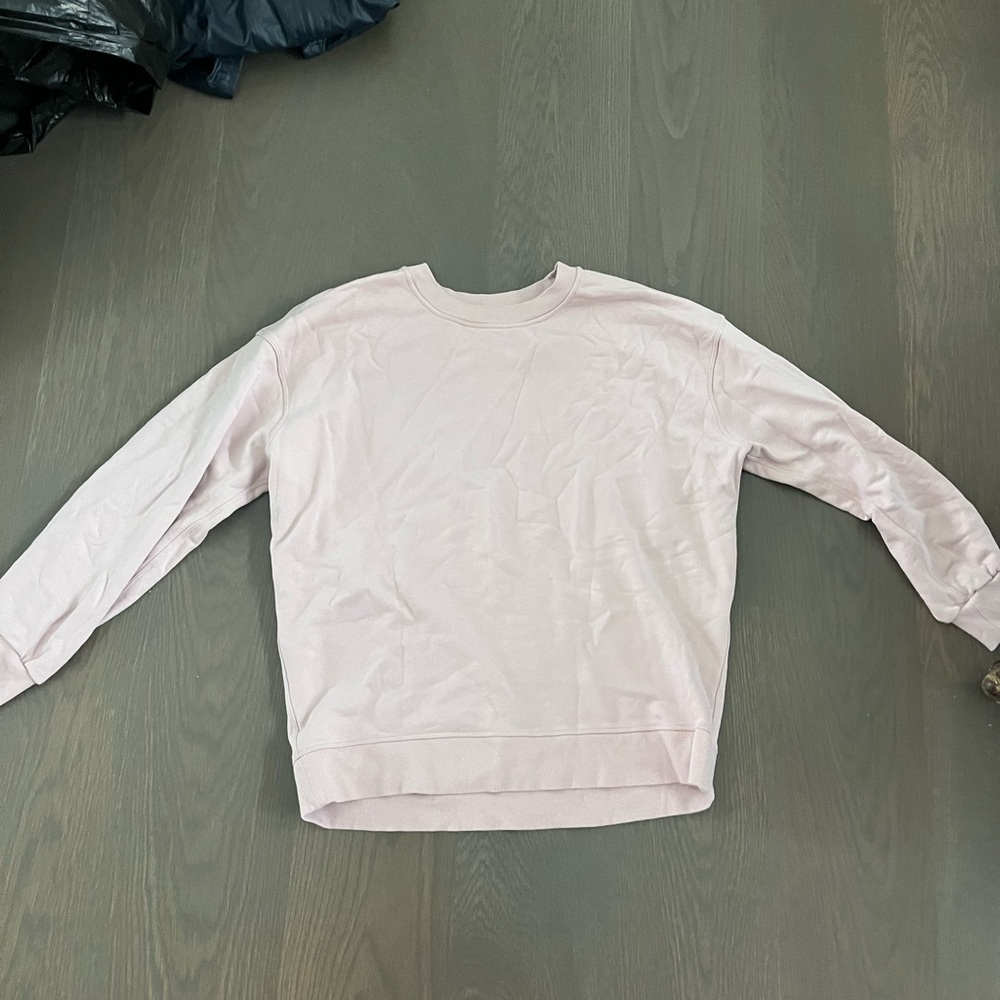 Lululemon Light Pink Crewneck Sweatshirt